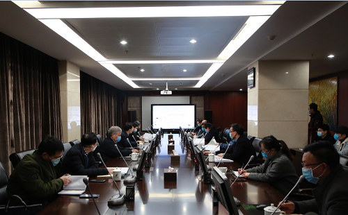 副市长宋铀在我司召开重大重点项目建设调理会